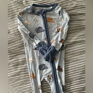 Angel Dear Cowboy Onesie Pajamas